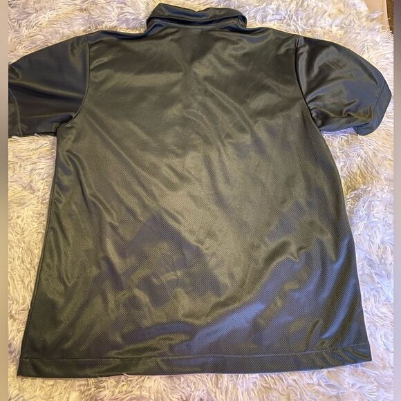 Nike The Athletic Dept. Men’s Large Charcoal Gray Collared Shirt - Picture 3 of 6